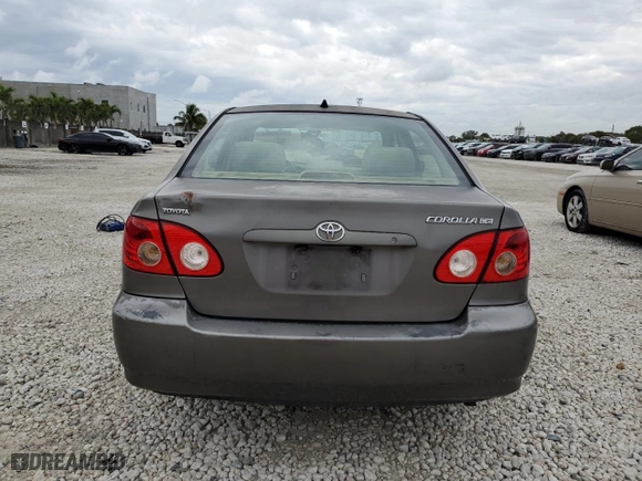 2008 Toyota Corolla CE with VIN 1NXBR32E78Z947318, listed as a Copart auction lot 46399065 with 299,999 mi miles and Salvage Title. Bid and sale history available at carsss.com. Image 6.
