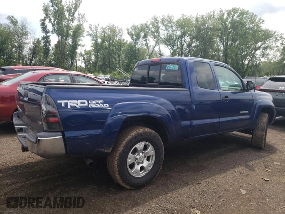 2014 Toyota Tacoma with VIN 5TFUU4EN5EX106329, listed as a Copart auction lot 59705015 with 186,040 mi miles and Salvage title. Bid and sale history available at DreamBid. Image 3.
