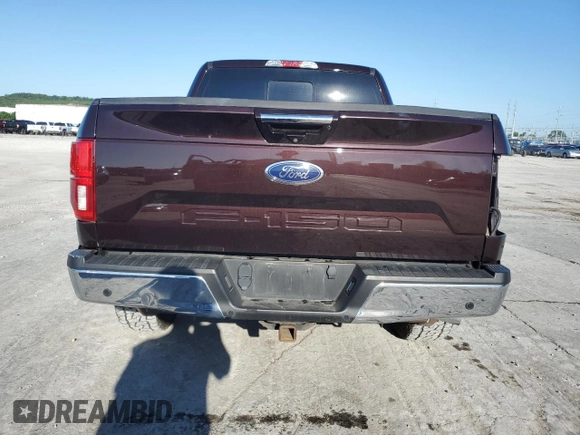 2019 Ford F-150 XL with VIN 1FTEW1E5XKKC33146, listed as a Copart auction lot 58918355 with 113,016 mi miles and Salvage title. Bid and sale history available at DreamBid. Image 6.
