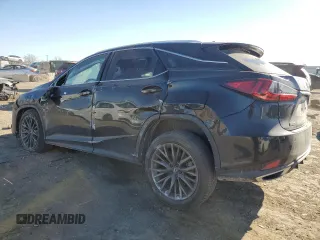 2021 Lexus RX 350 F Sport with VIN 2T2SZMDAXMC285354, listed as a Copart auction lot 42244595 with 41,779 mi miles and Salvage title. Bid and sale history available at DreamBid. Image 2.