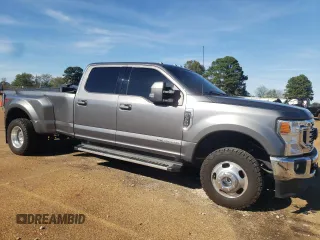 2022 Ford F-350 XL with VIN 1FT8W3DT9NEF80365, listed as a Copart auction lot 80200464 with 61,314 mi miles and Salvage Title. Bid and sale history available at DreamBid. Image 4.