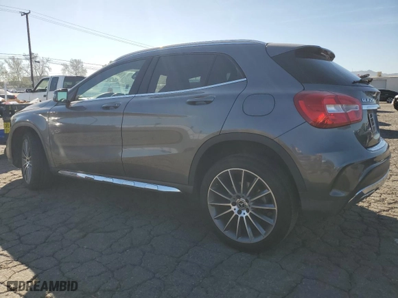 2018 Mercedes-Benz GLA with VIN WDCTG4EB9JJ414149, listed as a Copart auction lot 50542435 with 105,179 mi miles and Salvage Title. Bid and sale history available at carsss.com. Image 2.