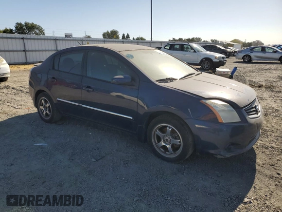 2012 Nissan Sentra S with VIN 3N1AB6AP2CL747333, listed as a Copart auction lot 61249565 with Not provided miles and Non repairable. Bid and sale history available at DreamBid. Image 4.