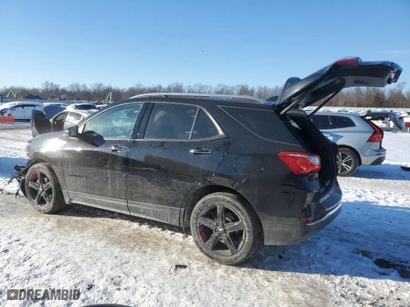 2021 Chevrolet Equinox Premier with VIN 2GNAXNEV6M6104661, listed as a Copart auction lot 42108695 with 26,086 mi miles and Salvage Title. Bid and sale history available at carsss.com. Image 2.