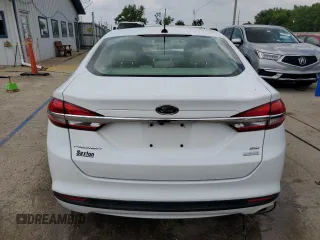 2017 Ford Fusion SE with VIN 3FA6P0HD1HR115897, listed as a Copart auction lot 61087315 with 124,311 mi miles and Salvage title. Bid and sale history available at DreamBid. Image 6.