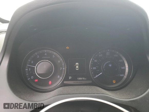 2017 Hyundai Azera with VIN KMHFG4JG6HA591509, listed as a Copart auction lot 47174805 with 130,670 mi miles and Salvage Title. Bid and sale history available at carsss.com. Image 9.