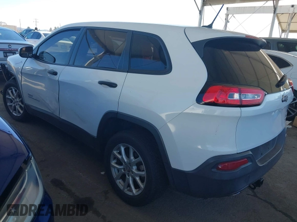 2015 Jeep Cherokee Sport z VIN 1C4PJLAB7FW566286, wystawiony jako IAAI lot #42239202 z przebiegiem 117 761 mil mil oraz . Historia ofert i sprzedaży dostępna na DreamBid. Obrazek 3.