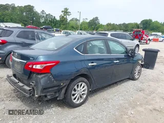 2017 Nissan Sentra SV with VIN 3N1AB7AP4HY280643, listed as a IAAI auction lot 42115714 with 133,649 mi miles and . Bid and sale history available at DreamBid. Image 4.