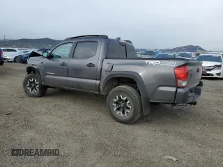 2017 Toyota Tacoma SR5 with VIN 5TFCZ5AN3HX070623, listed as a Copart auction lot 49602285 with 53,025 mi miles and Salvage title. Bid and sale history available at DreamBid. Image 2.