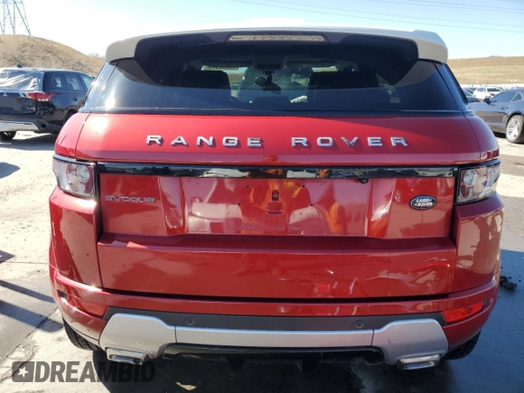2013 Land Rover Range Rover Evoque Dynamic Premium with VIN SALVT2BG8DH798623, listed as a Copart auction lot 49003945 with 104,238 mi miles and Salvage title. Bid and sale history available at DreamBid. Image 6.