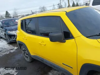 2016 Jeep Renegade Sport with VIN ZACCJAAT8GPC73474, listed as a IAAI auction lot 41599989 with 104,970 mi miles and . Bid and sale history available at DreamBid. Image 13.