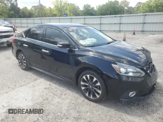 2018 Nissan Sentra S with VIN 3N1AB7AP5JY317771, listed as a Copart auction lot 42065985 with 106,696 mi miles and Salvage Title. Bid and sale history available at DreamBid. Image 4.