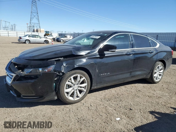 2019 Chevrolet Impala LT with VIN 1G11Z5S30KU121128, listed as a Copart auction lot 46629855 with 67,639 mi miles and Salvage Title. Bid and sale history available at DreamBid. Image 1.