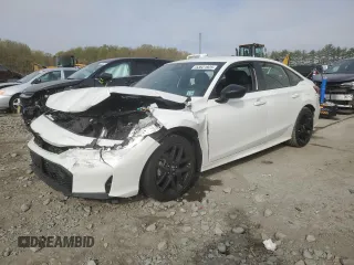 2025 Honda Civic Sport z VIN 2HGFE2F5XSH547464, wystawiony jako Copart lot #53621925 z przebiegiem Nie podano mil oraz Szkody całkowita. Historia ofert i sprzedaży dostępna na DreamBid. Obrazek 1.