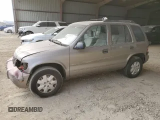 2001 Kia Sportage with VIN KNDJB723615074512, listed as a Copart auction lot 75190414 with 189,482 mi miles and Salvage Title. Bid and sale history available at carsss.com. Image 1.
