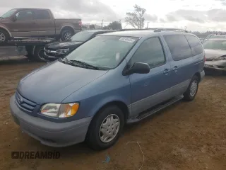 2002 Toyota Sienna LE with VIN 4T3ZF13C82U502111, listed as a Copart auction lot 80394434 with 134,058 mi miles and Clean Title. Bid and sale history available at carsss.com. Image 1.