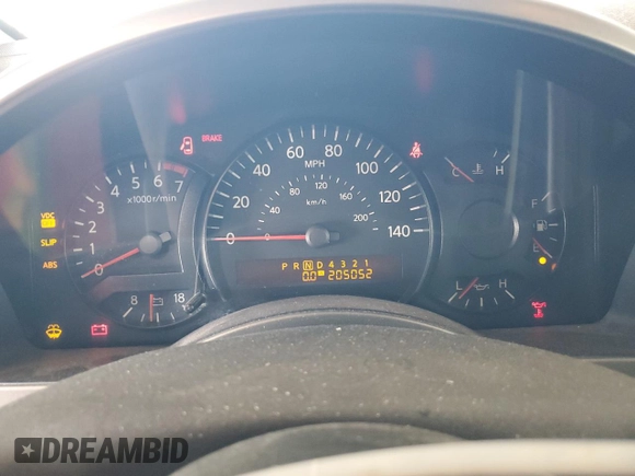 2006 Nissan Armada LE z VIN 5N1AA08A16N735303, wystawiony jako Copart lot #48530375 z przebiegiem 205 052 mil mil oraz Szkoda całkowita • Salvage title. Historia ofert i sprzedaży dostępna na DreamBid. Obrazek 9.