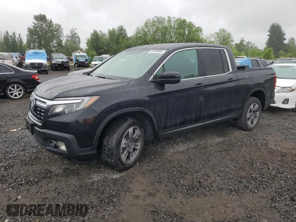2017 Honda Ridgeline RTL with VIN 5FPYK3F51HB012972, listed as a Copart auction lot 58789565 with 135,725 mi miles and Salvage title. Bid and sale history available at DreamBid. Image 1.