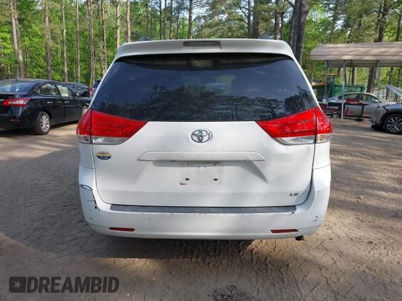 2011 Toyota Sienna LE AAS with VIN 5TDKK3DC5BS074247, listed as a IAAI auction lot 42096751 with 241,555 mi miles. Bid and sale history available at carsss.com. Image 16.