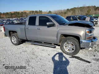 2017 Chevrolet Silverado 1500 LT with VIN 1GCVKREC4HZ222202, listed as a Copart auction lot 48537465 with 106,792 mi miles and Salvage Title. Bid and sale history available at DreamBid. Image 4.