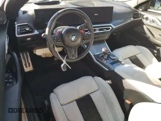 2024 BMW M4 Competition xDrive with VIN WBS33BA09RCN82182, listed as a Copart auction lot 79039384 with 6,643 mi miles and Non Repairable. Bid and sale history available at carsss.com. Image 8.