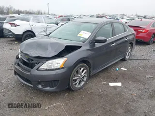 2014 Nissan Sentra SR with VIN 3N1AB7AP3EY250559, listed as a IAAI auction lot 42018573 with 133,081 mi miles and . Bid and sale history available at DreamBid. Image 2.
