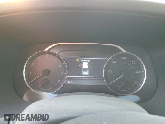 2024 Nissan Frontier S with VIN 1N6ED1EK5RN619667, listed as a Copart auction lot 81490124 with 1,422 mi miles and Salvage title. Bid and sale history available at DreamBid. Image 10.