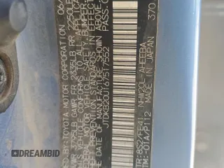 2006 Toyota Prius z VIN JTDKB20U167517552, wystawiony jako Copart lot #59218575 z przebiegiem Nie podano mil oraz Szkoda całkowita • Salvage title. Historia ofert i sprzedaży dostępna na DreamBid. Obrazek 12.