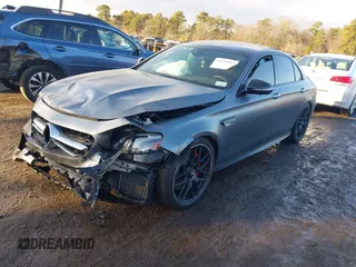 2020 Mercedes-Benz E-Class AMG E 63 S with VIN WDDZF8KB9LA703250, listed as a IAAI auction lot 41471912 with 67,273 mi miles. Bid and sale history available at carsss.com. Image 18.