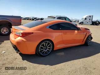 2015 Lexus RC F F z VIN JTHHP5BCXF5002996, wystawiony jako Copart lot #49071115 z przebiegiem 58 033 mil mil oraz Szkody całkowita. Historia ofert i sprzedaży dostępna na DreamBid. Obrazek 3.