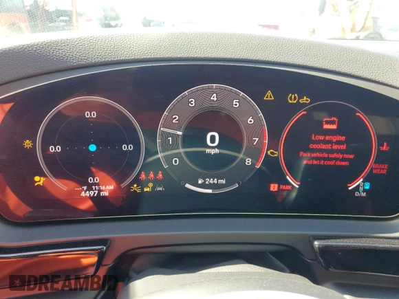 2024 Porsche Cayenne z VIN WP1AA2AY0RDA11814, wystawiony jako Copart lot #45279905 z przebiegiem 4 497 mil mil oraz Szkoda całkowita • Salvage title. Historia ofert i sprzedaży dostępna na DreamBid. Obrazek 9.
