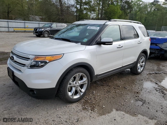 2014 Ford Explorer Limited with VIN 1FM5K7F81EGC61718, listed as a Copart auction lot 50711725 with 44,615 mi miles and Salvage Title. Bid and sale history available at carsss.com. Image 1.