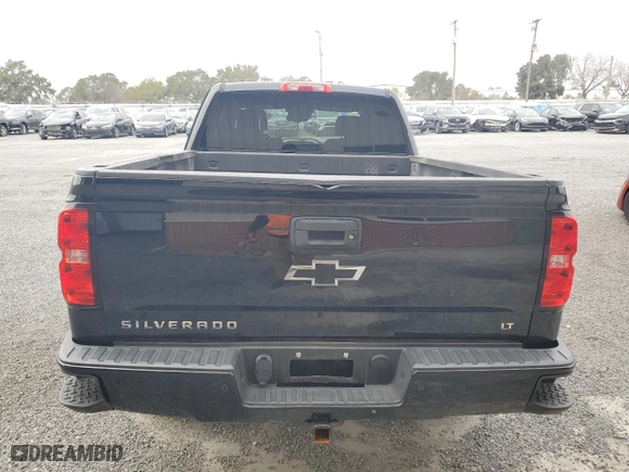 2018 Chevrolet Silverado 1500 LT with VIN 1GCVKREC7JZ165550, listed as a Copart auction lot 85420744 with 0 mi miles and Salvage Title. Bid and sale history available at carsss.com. Image 6.