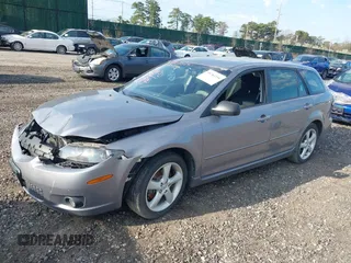 2006 Mazda 6 S Sport VE with VIN 1YVHP82D165M03312, listed as a IAAI auction lot 39201554 with 96,270 mi miles and . Bid and sale history available at carsss.com. Image 2.