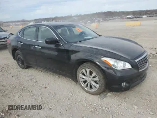 2011 Infiniti M37 with VIN JN1BY1AR2BM371938, listed as a Copart auction lot 82289684 with 0 mi miles and Salvage Title. Bid and sale history available at carsss.com. Image 4.