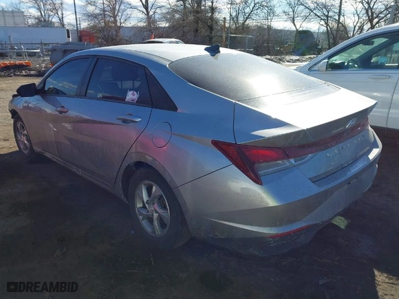 2022 Hyundai Elantra SE with VIN 5NPLL4AGXNH072907, listed as a IAAI auction lot 41440994 with 71,594 mi miles. Bid and sale history available at carsss.com. Image 3.