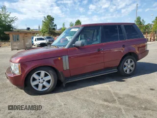 2004 Land Rover Range Rover HSE z VIN SALME114X4A166075, wystawiony jako Copart lot #55575605 z przebiegiem 139 073 mil mil oraz Czysty tytuł • Clean title. Historia ofert i sprzedaży dostępna na DreamBid. Obrazek 1.