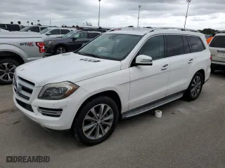 2016 Mercedes-Benz GL with VIN 4JGDF2EE2GA660878, listed as a Copart auction lot 75084414 with 91,246 mi miles and Salvage Title. Bid and sale history available at carsss.com. Image 1.