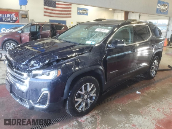 2022 GMC Acadia SLE z VIN 1GKKNRL41NZ157797, wystawiony jako Copart lot #49154635 z przebiegiem 40 263 mil mil oraz Szkoda całkowita • Salvage title. Historia ofert i sprzedaży dostępna na DreamBid. Obrazek 1.