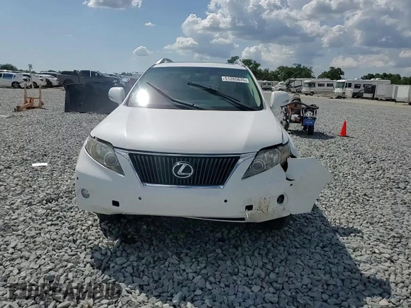 2010 Lexus RX 350 with VIN JTJZK1BA2A2400139, listed as a Copart auction lot 51265835 with 149,430 mi miles and Salvage Title. Bid and sale history available at DreamBid. Image 12.