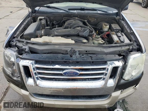 2007 Ford Explorer Eddie Bauer with VIN 1FMEU74817UB70871, listed as a Copart auction lot 60898745 with 185,620 mi miles and Salvage title. Bid and sale history available at DreamBid. Image 11.