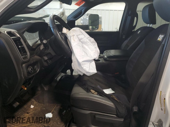 2021 Ram 2500 Tradesman with VIN 3C6UR5CJ7MG678553, listed as a Copart auction lot 42581565 with 79,963 mi miles and Salvage Title. Bid and sale history available at carsss.com. Image 7.