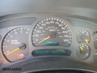 2004 Chevrolet Silverado 1500 Work Truck with VIN 1GCEC19X04Z258782, listed as a Copart auction lot 48362245 with 252,253 mi miles and Salvage Title. Bid and sale history available at carsss.com. Image 9.