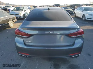 2016 Hyundai Genesis 3.8L with VIN KMHGN4JE5GU114818, listed as a Copart auction lot 88043335 with 74,061 mi miles and Salvage Title. Bid and sale history available at carsss.com. Image 6.