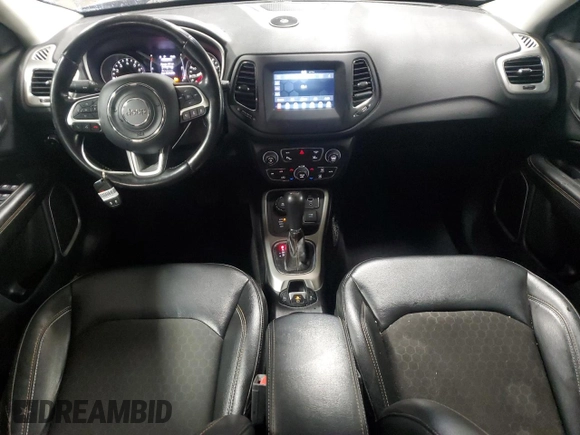 2020 Jeep Compass Latitude with VIN 3C4NJDBB2LT216688, listed as a Copart auction lot 72684474 with 99,763 mi miles and Salvage Title. Bid and sale history available at DreamBid. Image 8.