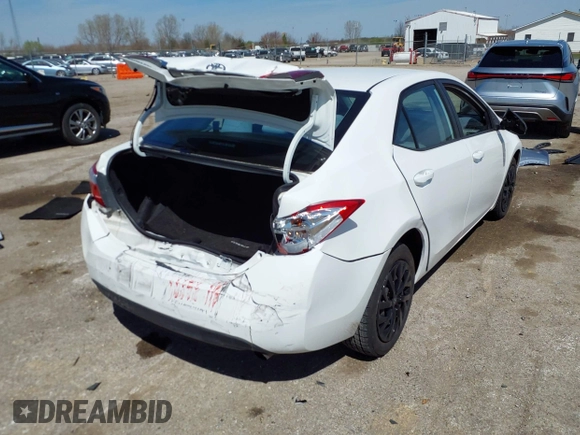 2016 Toyota Corolla L z VIN 2T1BURHE2GC482259, wystawiony jako IAAI lot #42054045 z przebiegiem 72 471 mil mil oraz . Historia ofert i sprzedaży dostępna na DreamBid. Obrazek 4.