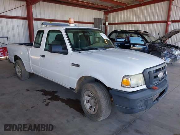2007 Ford Ranger with VIN 1FTZR14E47PA38311, listed as a IAAI auction lot 41736053 with 108,423 mi miles and . Bid and sale history available at DreamBid. Image 1.