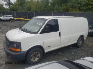 2003 Chevrolet Express Cargo with VIN 1GCGG25U831126705, listed as a Copart auction lot 73466744 with 265,323 mi miles and Salvage Title. Bid and sale history available at DreamBid. Image 1.