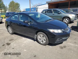 2015 Honda Civic LX with VIN 19XFB2F52FE291037, listed as a Copart auction lot 52035985 with 68,077 mi miles and Clean Title. Bid and sale history available at carsss.com. Image 4.