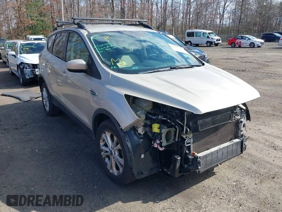 2017 Ford Escape SE with VIN 1FMCU0GDXHUD65232, listed as a IAAI auction lot 41721026 with 79,582 mi miles. Bid and sale history available at carsss.com. Image 1.